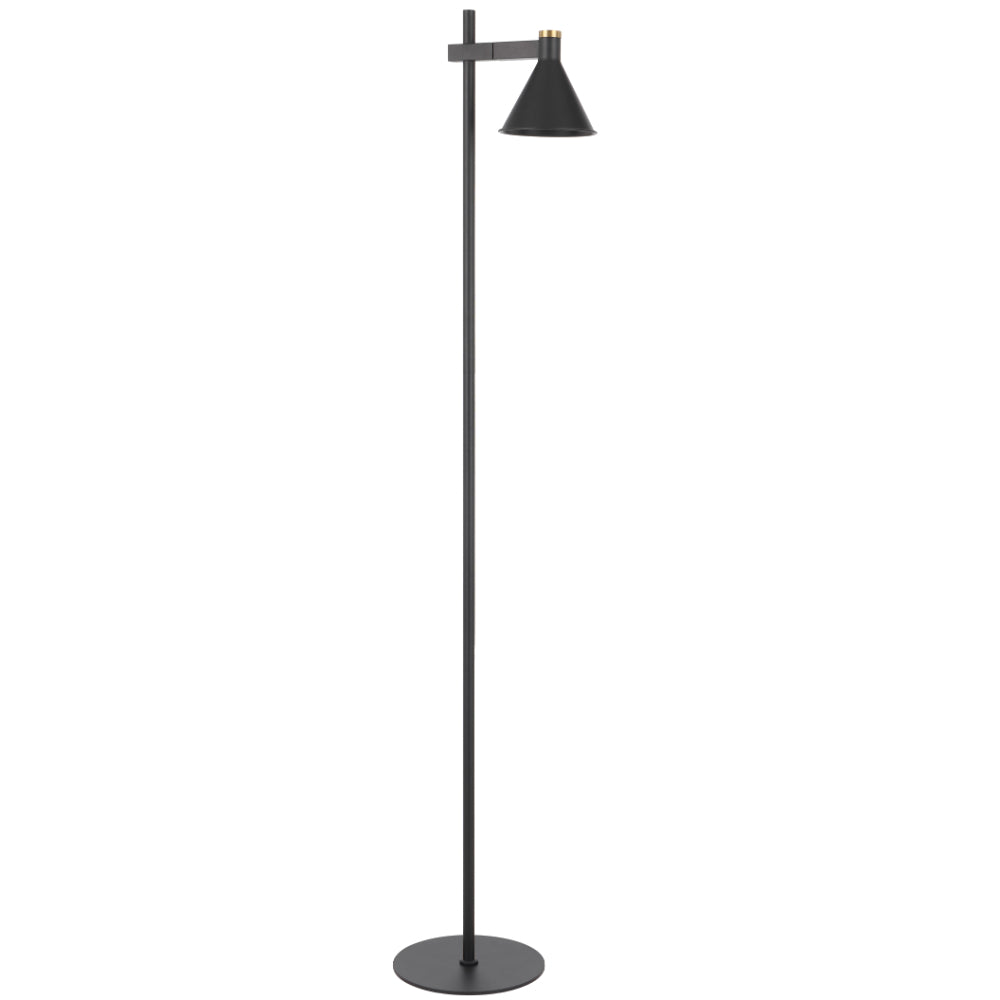 Rosner Iron Floor Lamp Black - ROSNER FL-BK