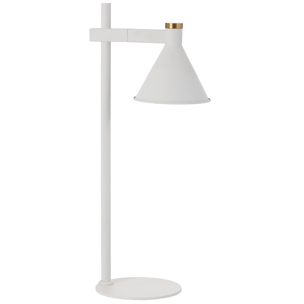 Rosner Iron Table Lamp White - ROSNER TL-WH