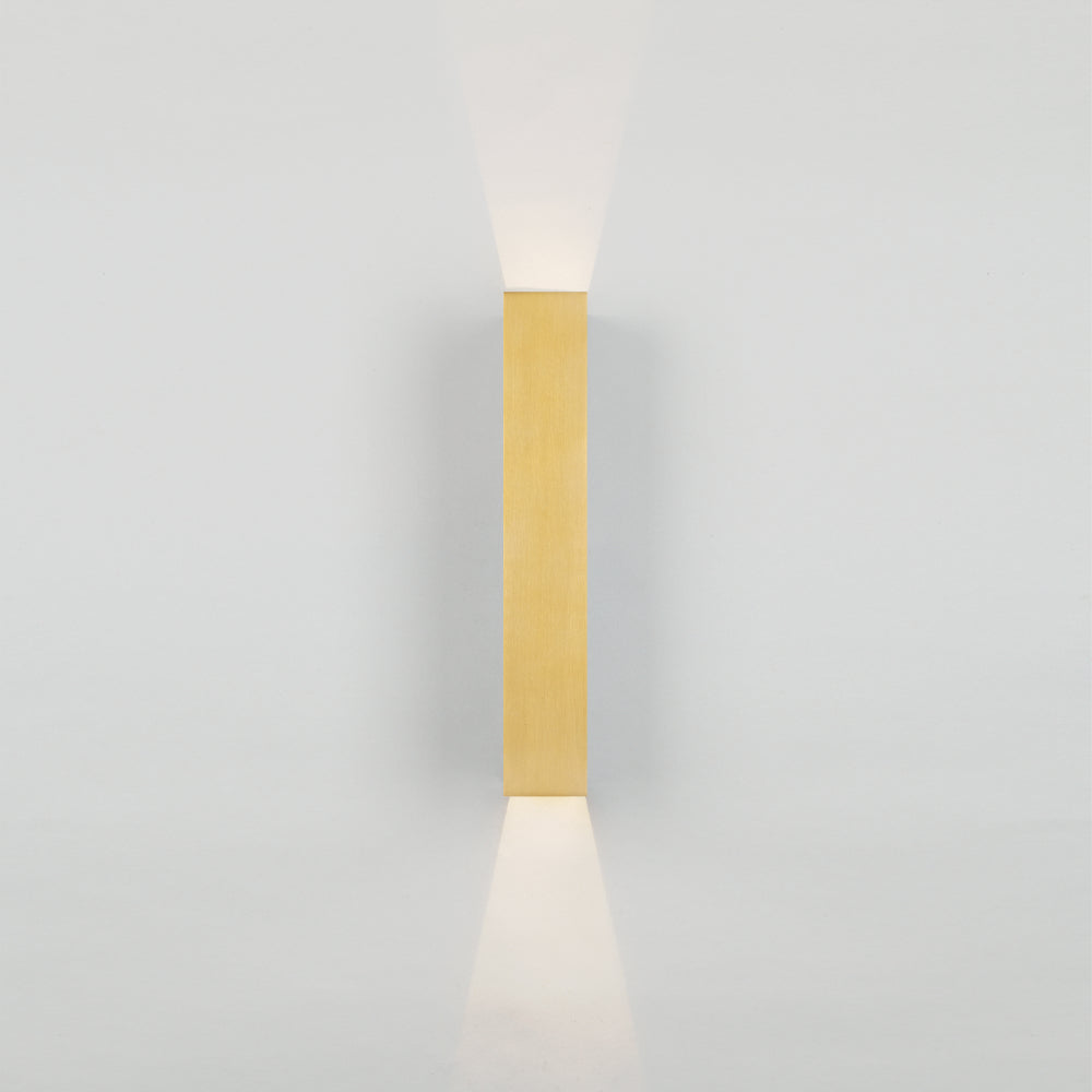Ryland LED Wall Light 4W 3000K Matt Brass - RYLAND EX2-BRS