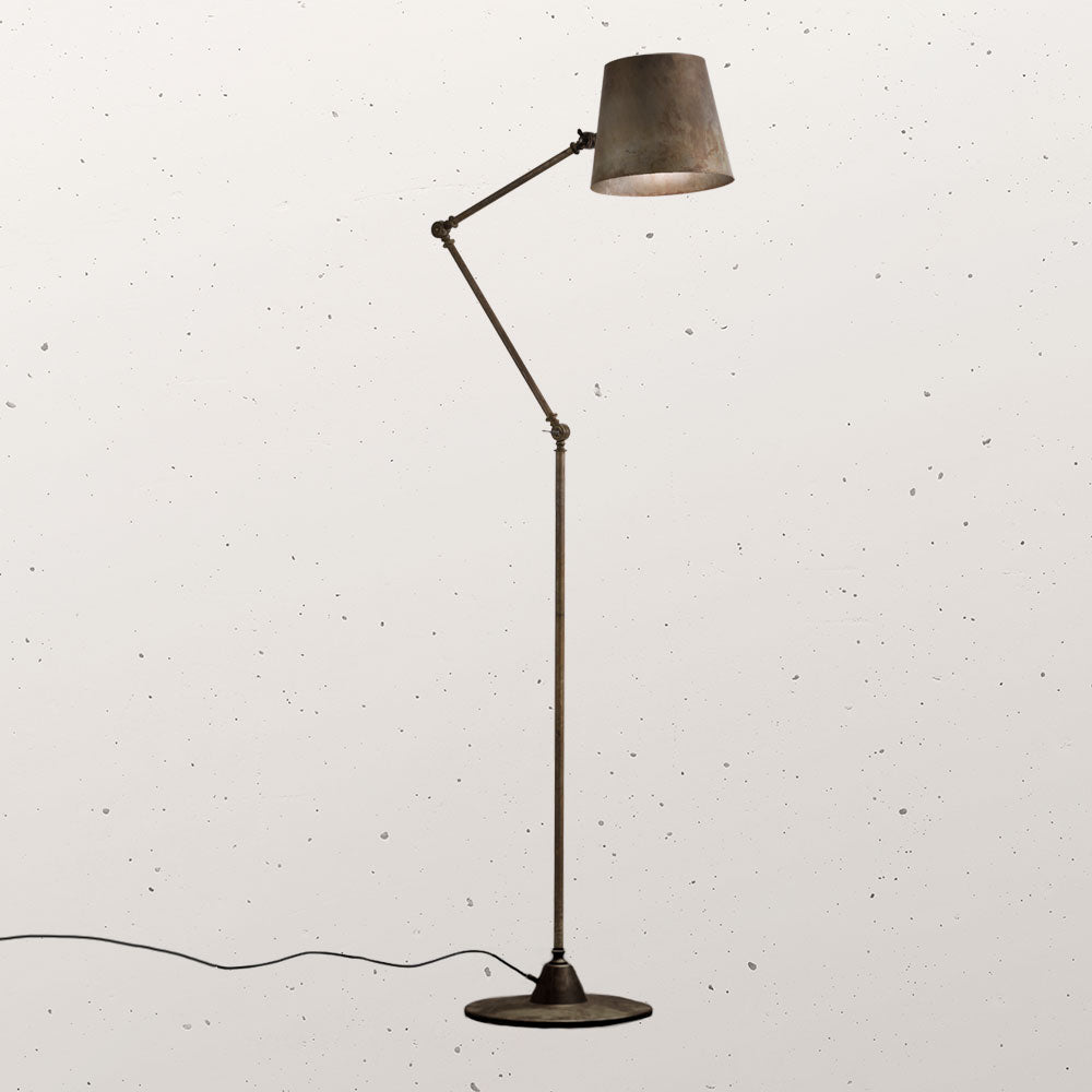 Reporter Adjustable Floor Lamp Pre Aged - IL.271.08.OF