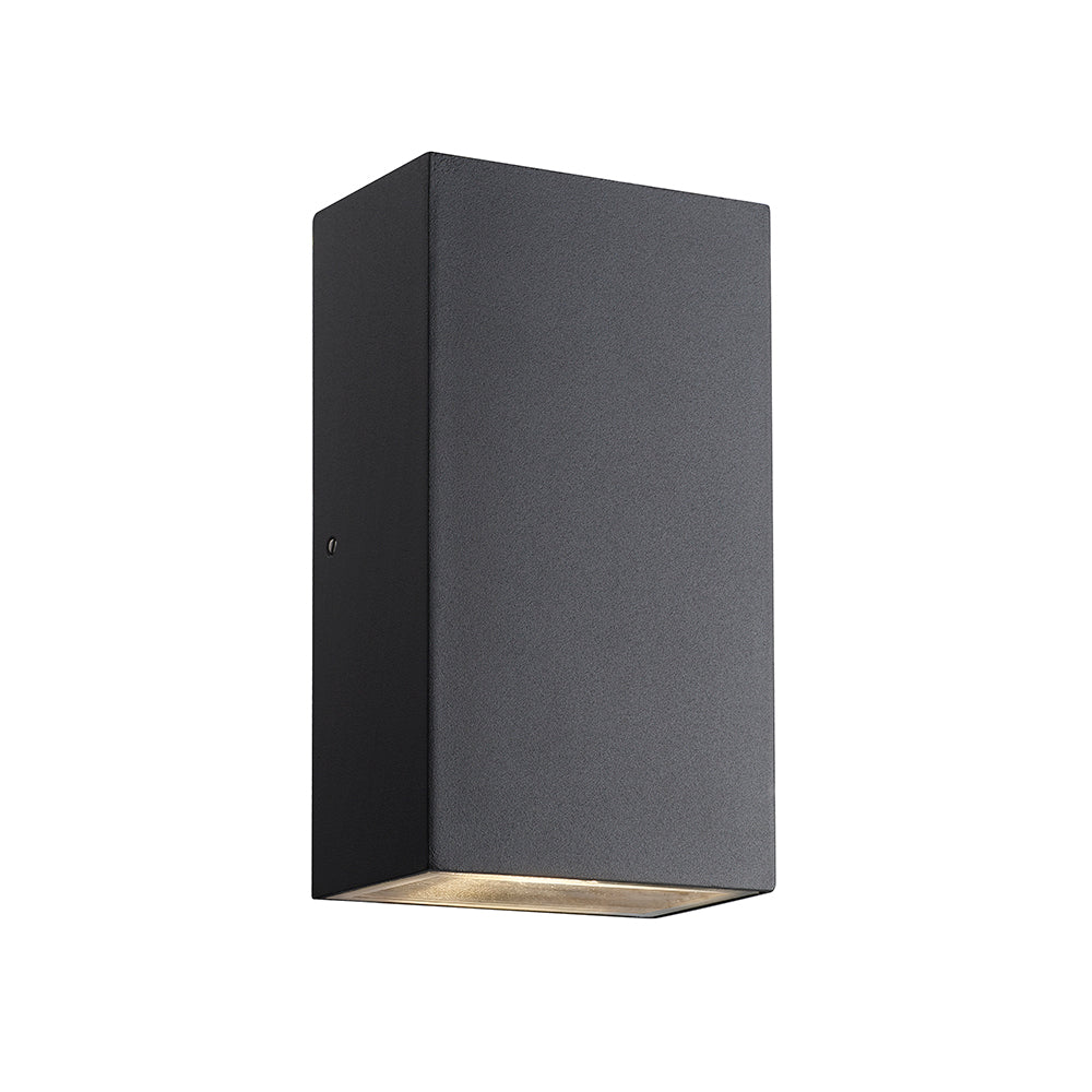 Rold Square Up / Down Wall Light Black Metal 3000K - 84151003