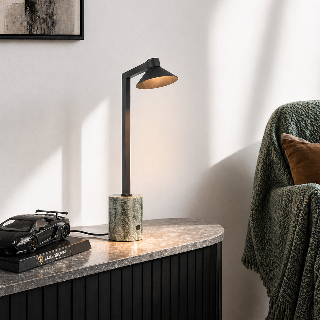 Satrom LED Table Lamp 6W 3000K Black & Green - SATROM TL-BKGN
