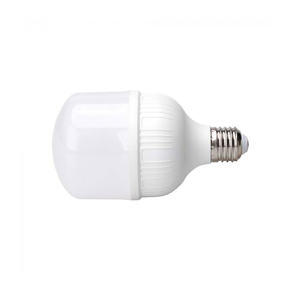 LED Globe ES 240V 18W White Plastic / Aluminium 6000K - SBL-18EDL