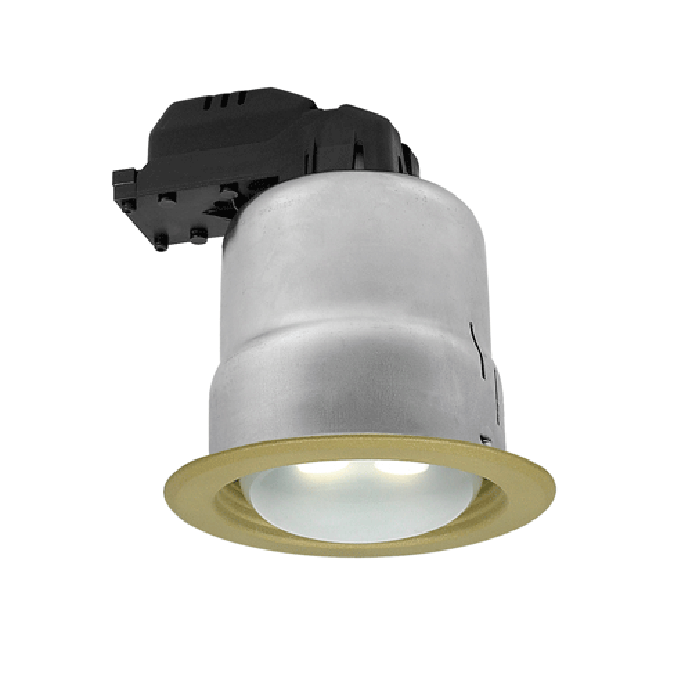 Closed Recessed Downlight Brass - SD100-BS