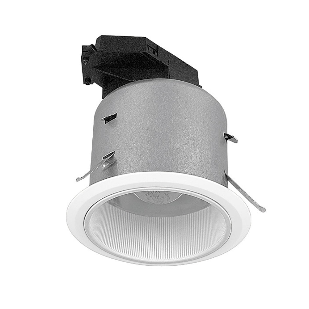 Recessed Downlight With Baffle White - SD125-WHWH