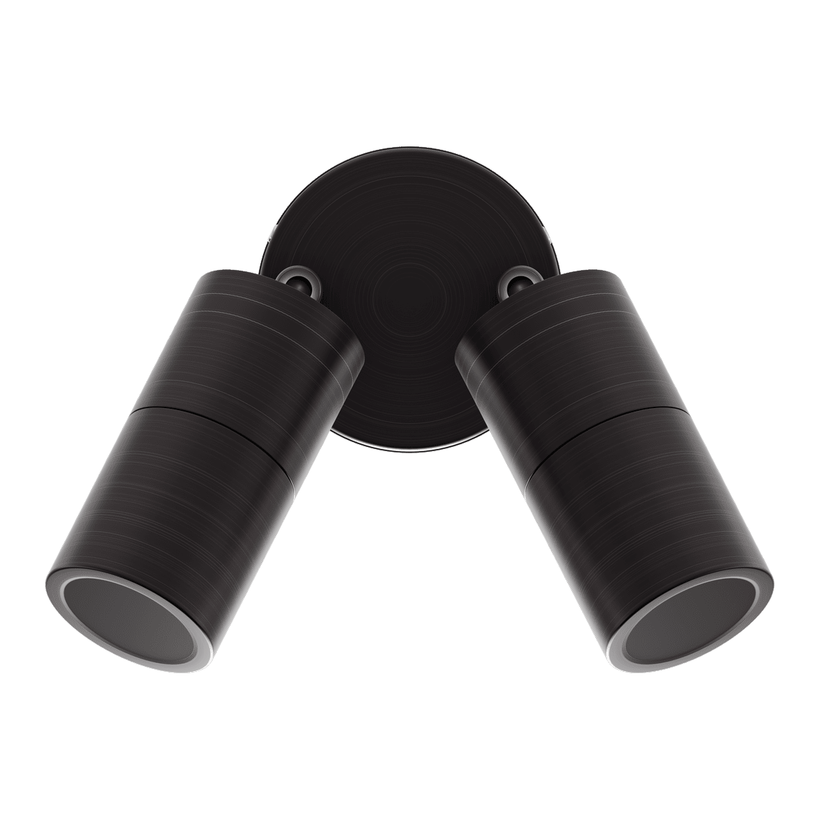 Shadow Double Adjustable Exterior Spotlight 12V 6W Tri Colour Bronze - 10919