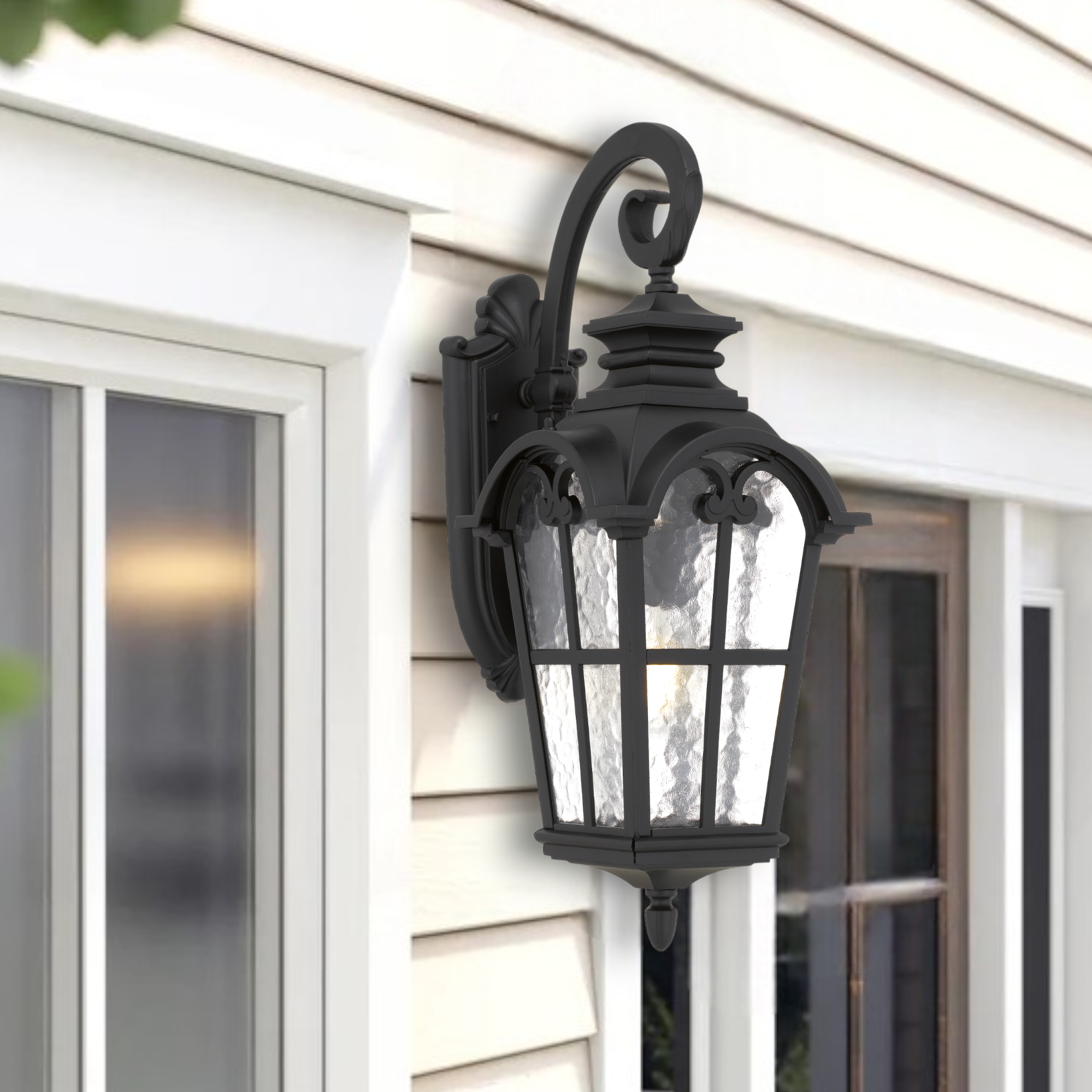 Shelton Exterior Wall Light Black - SHELTON EX-BK