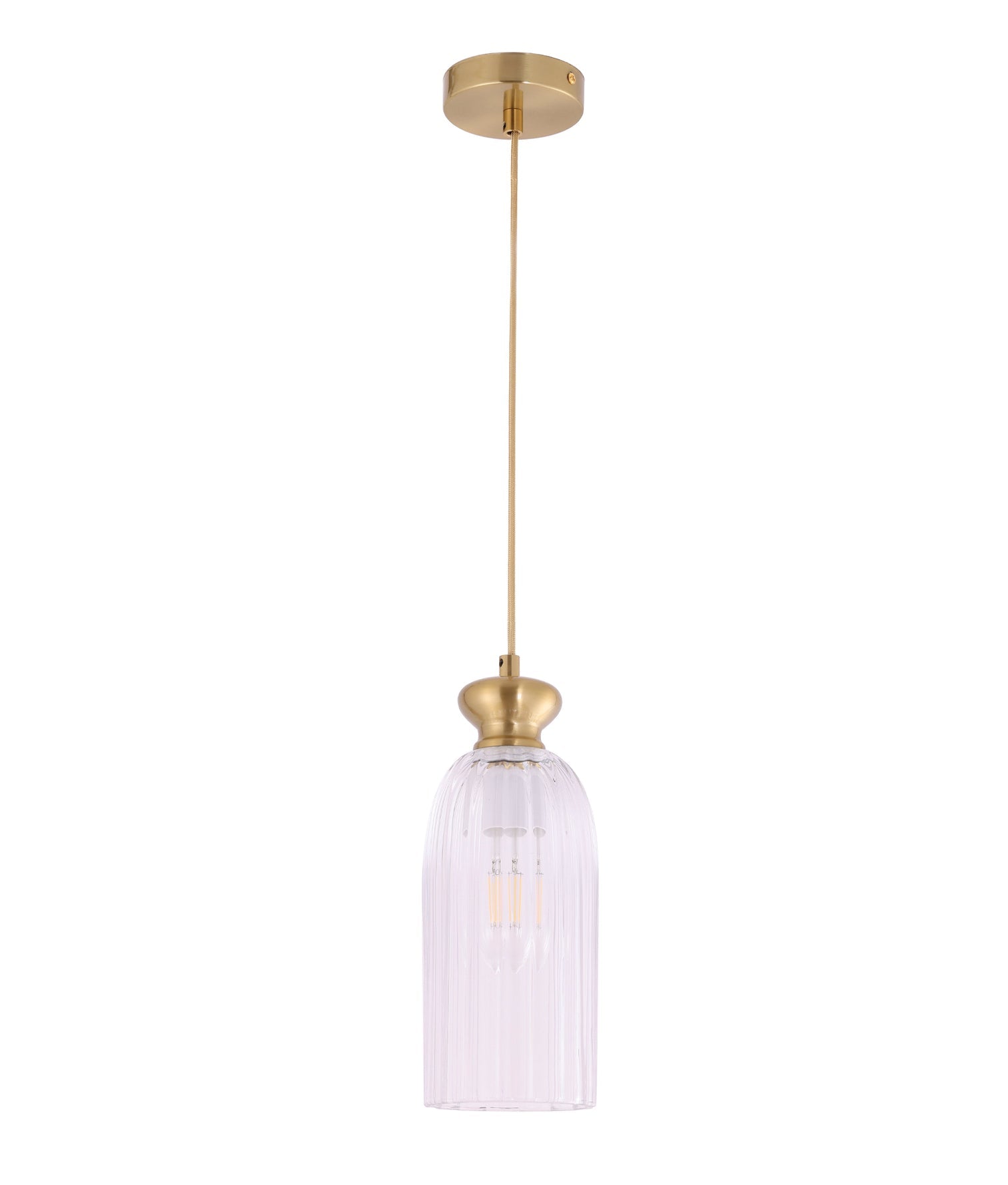 Sino Ellipse Pendant Light Brass - SINO2