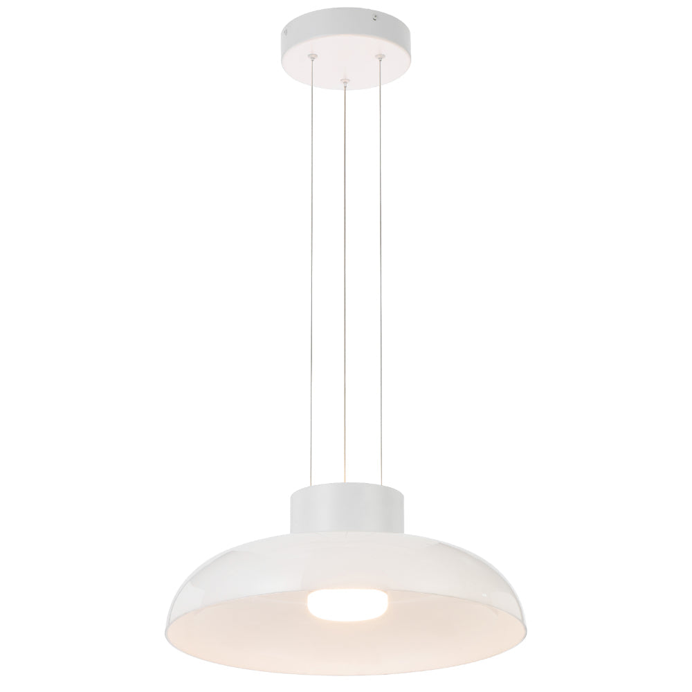 Skapa LED Pendant B Light 20W 3000K Opal White & Gloss - SKAPA PE B-OP