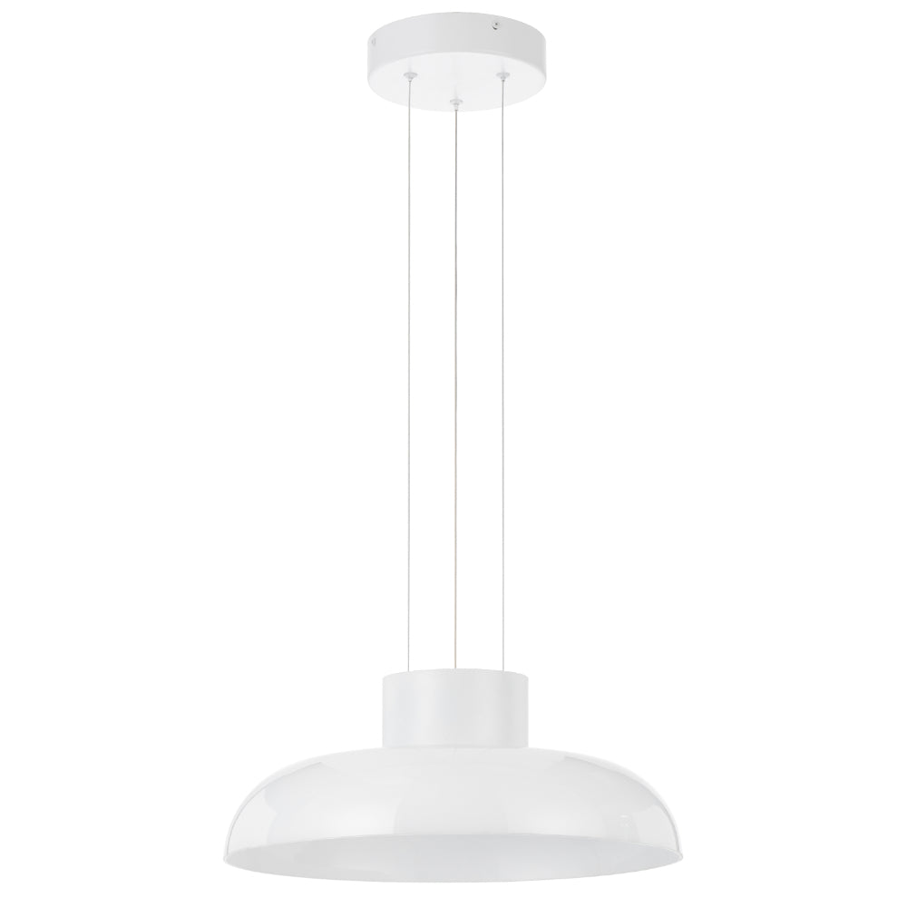 Skapa LED Pendant B Light 20W 3000K Opal White & Gloss - SKAPA PE B-OP