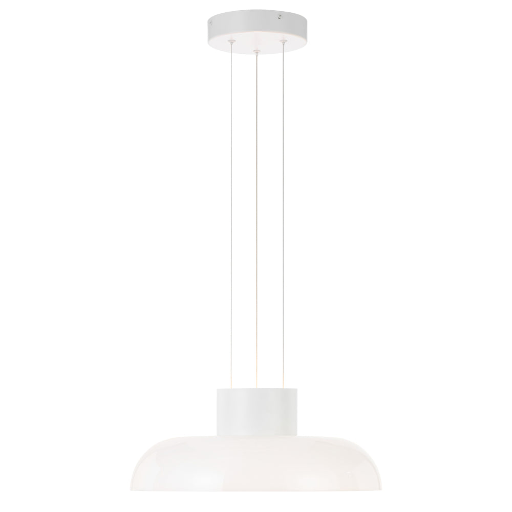 Skapa LED Pendant B Light 20W 3000K Opal White & Gloss - SKAPA PE B-OP