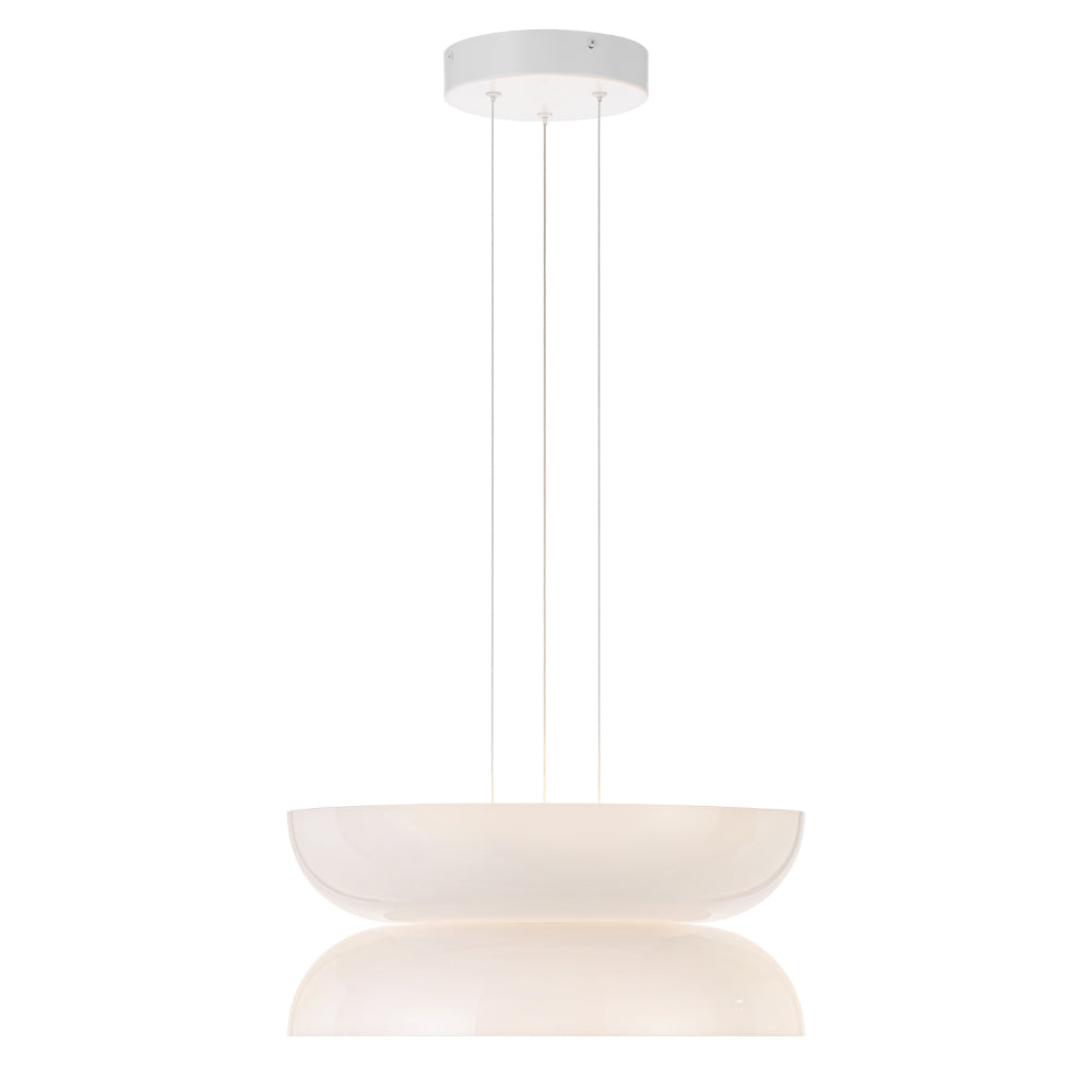 Skapa LED Pendant BB Light 20W 3000K Opal White & Gloss - SKAPA PE BB-OP