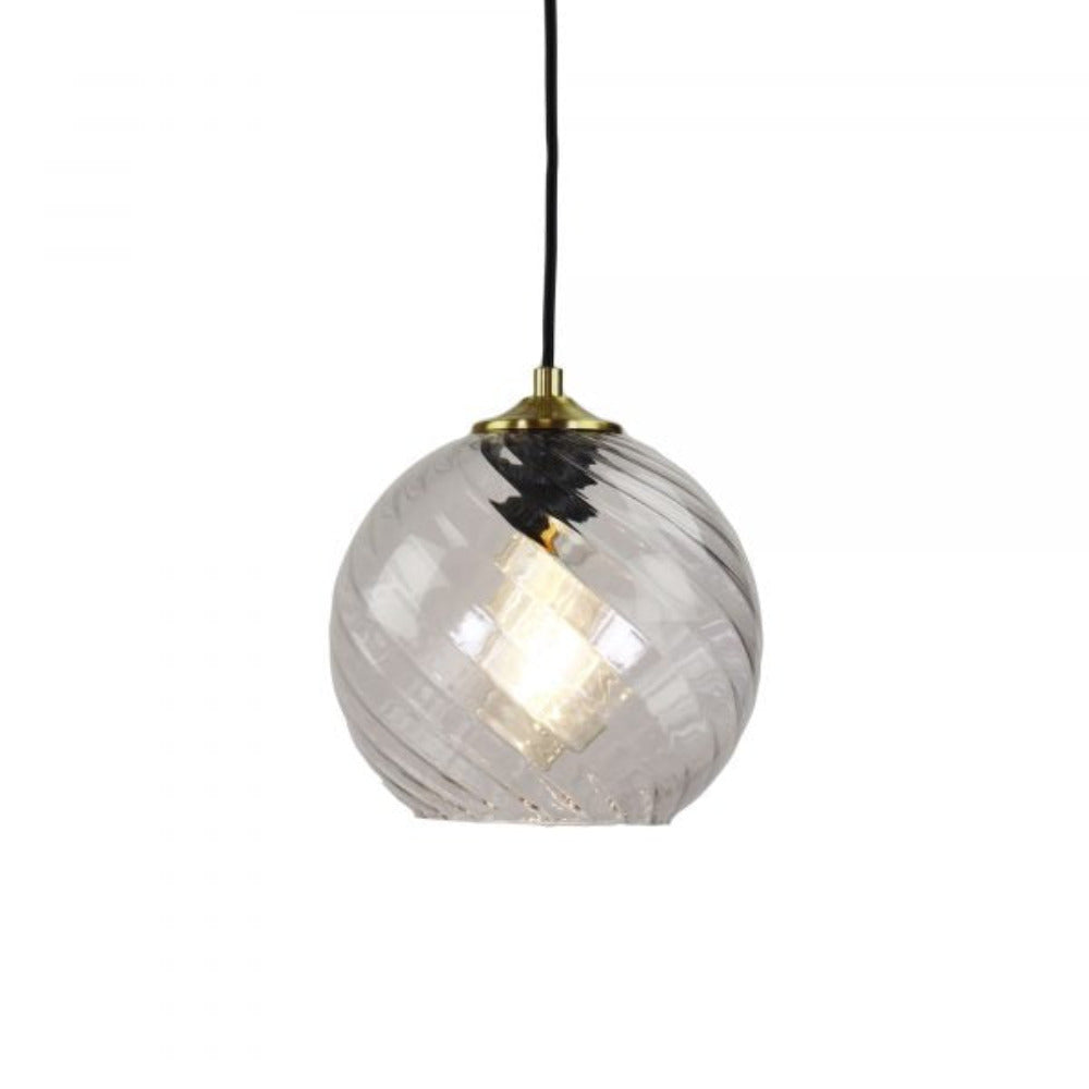 Twist Pendant Light Brushed Brass - SL63871CL