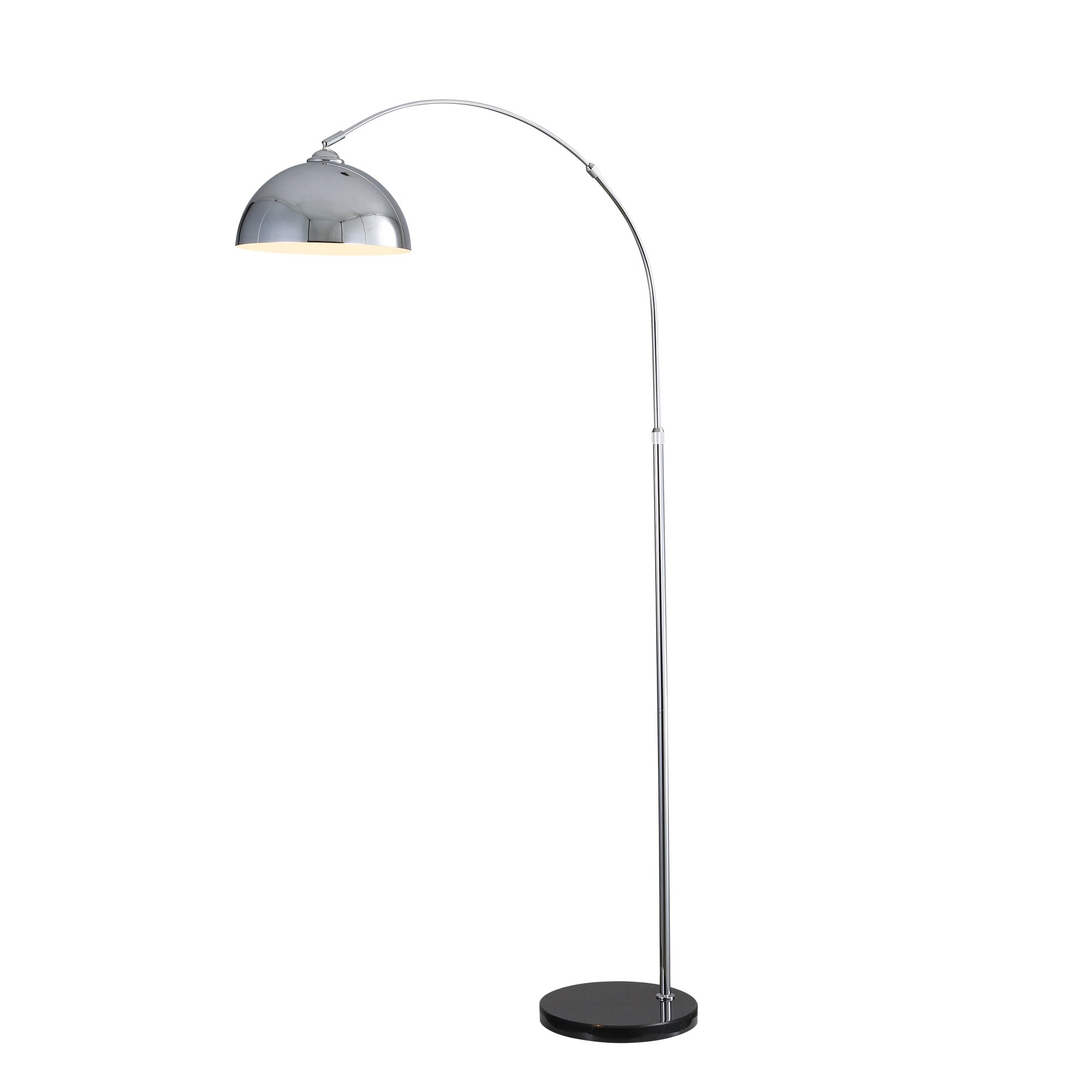 Marmo Table Lamp Marble Base With Chrome Shade - SL91203CH