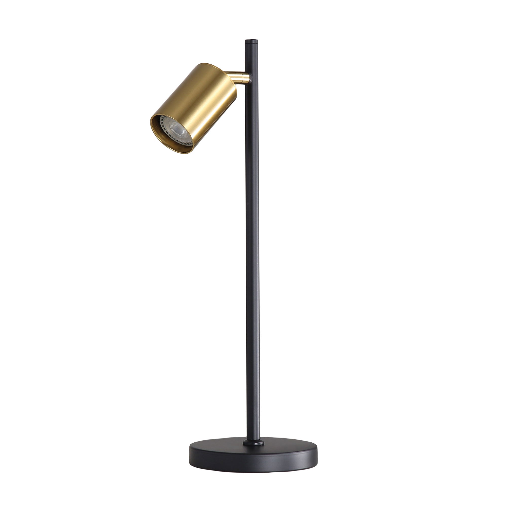 Ponte LED Desk Lamp 5W 4000K Satin Brass & Black - SL98741SB