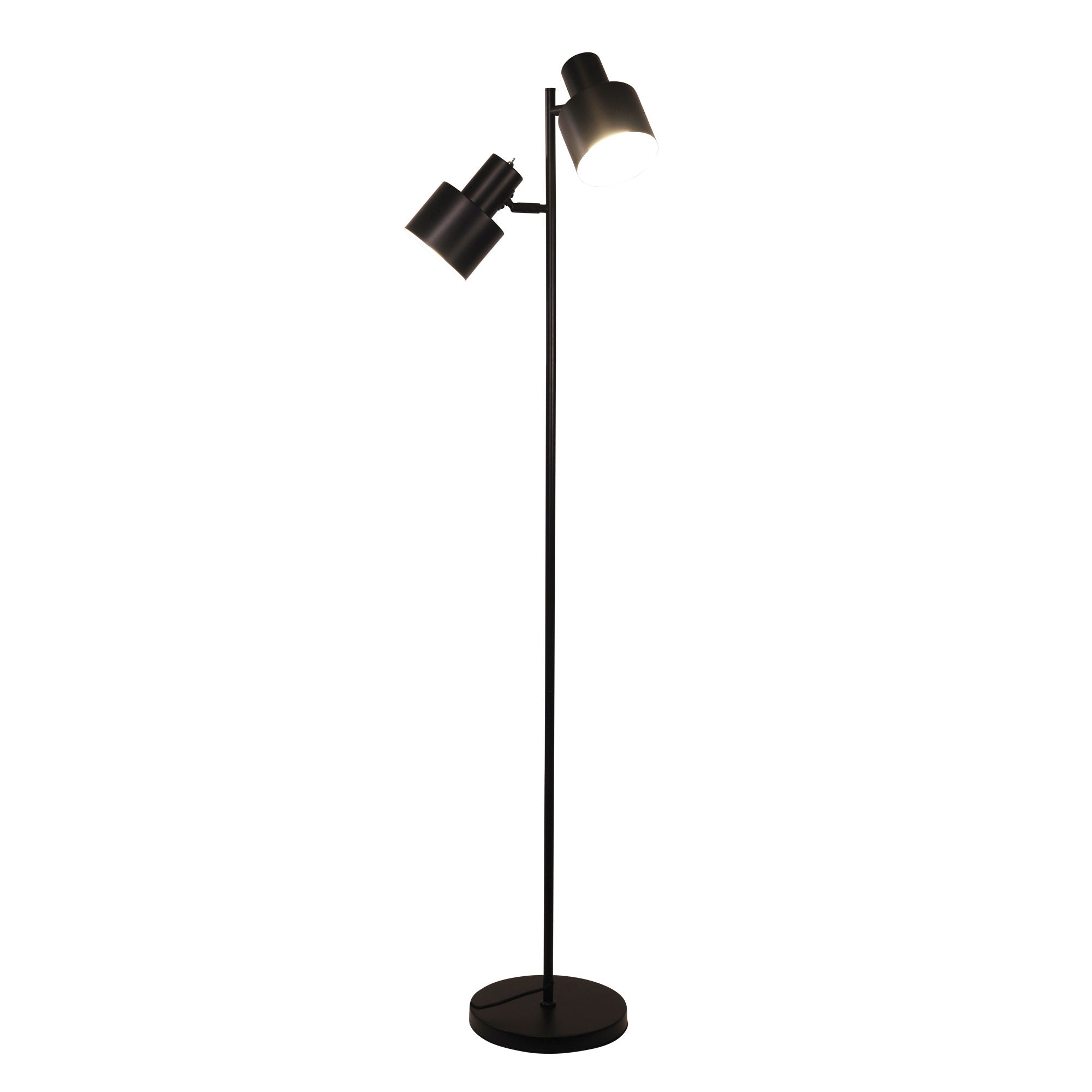 Ari Twin Floor Lamp Black - SL98787/2BK