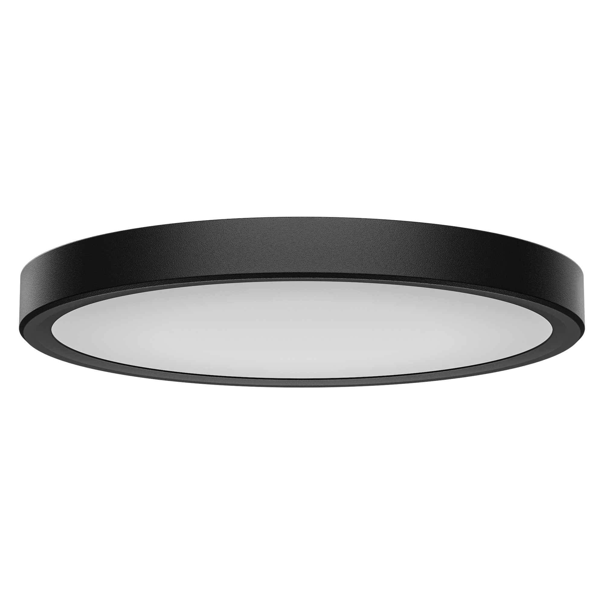 Slenda Surface Mounted Downlight 8W/13W Tri Colour Black - 23301