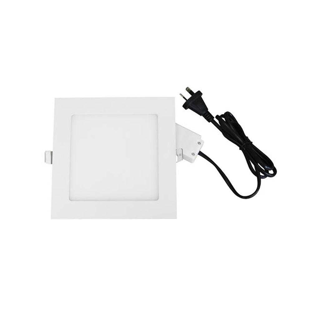 LED Dimmable Ultra Slim Square Recessed Downlight Tri-CCT 12W - SLICKTRI2S