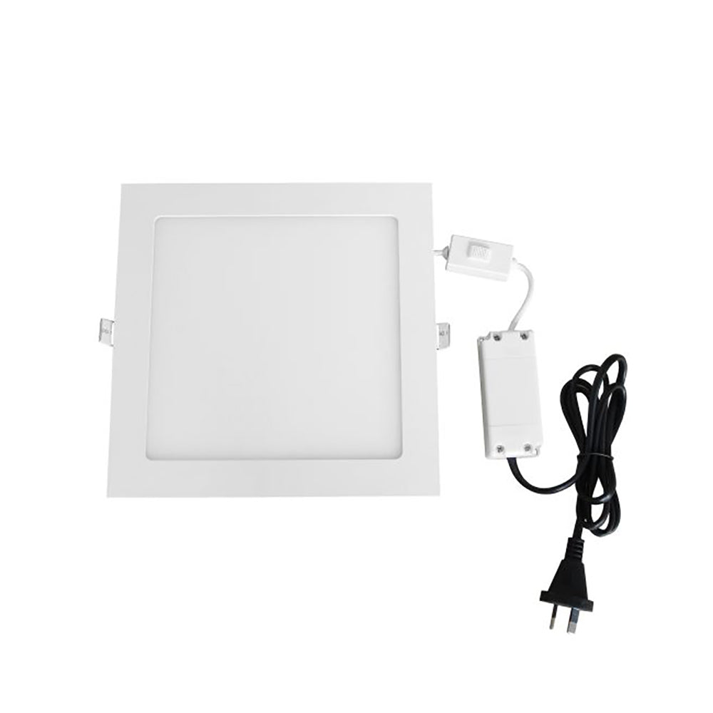 LED Dimmable Ultra Slim Square Recessed Downlight Tri-CCT 18W - SLICKTRI3S