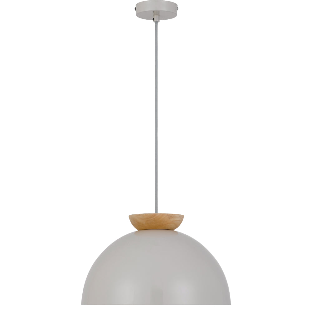 Sovin Large Pendant Light Grey - SOVIN PE35-GY