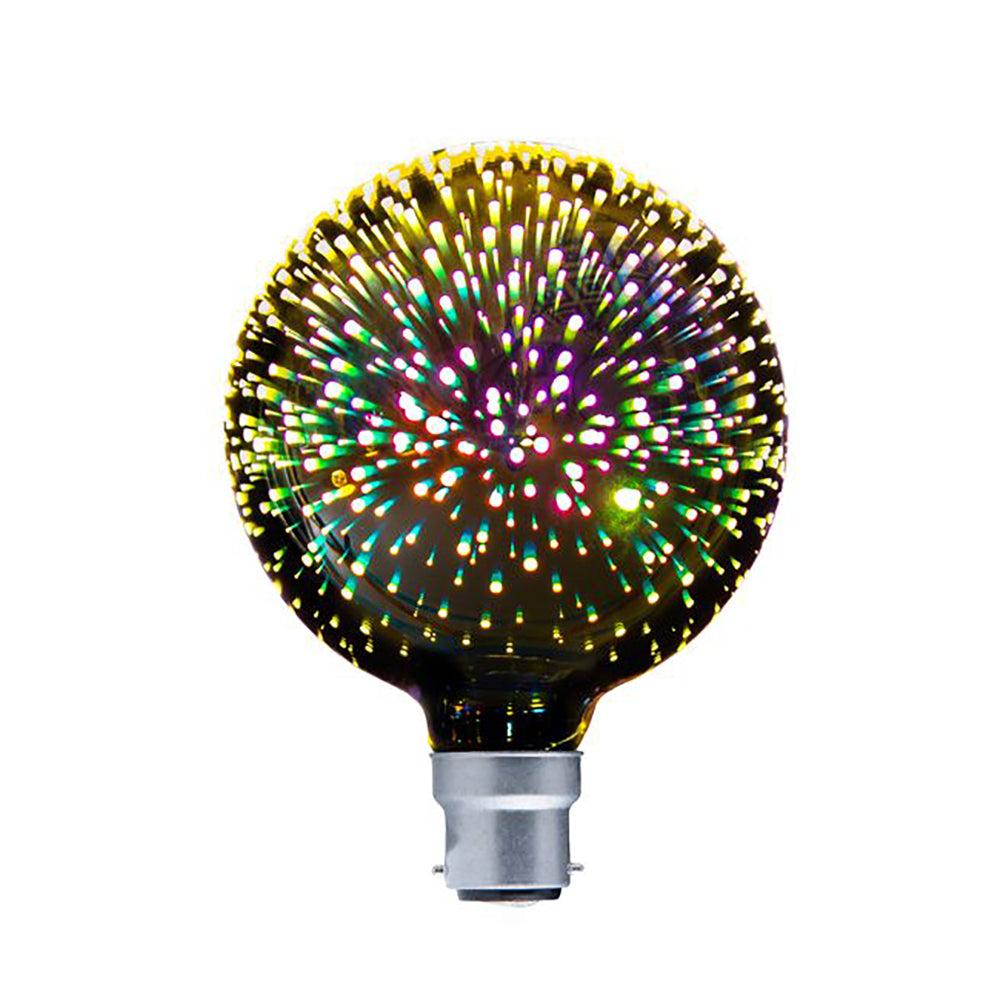 Buy LED Globes Australia SPECTRA LED Firework Effect Decorative Globe BC G125 4W - SPECTRA03