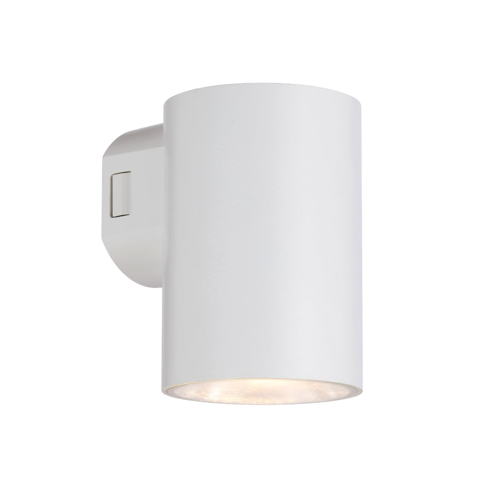 Stina LED Exterior Wall Light 9W TRI Colour White - STINA EXWB1-WH