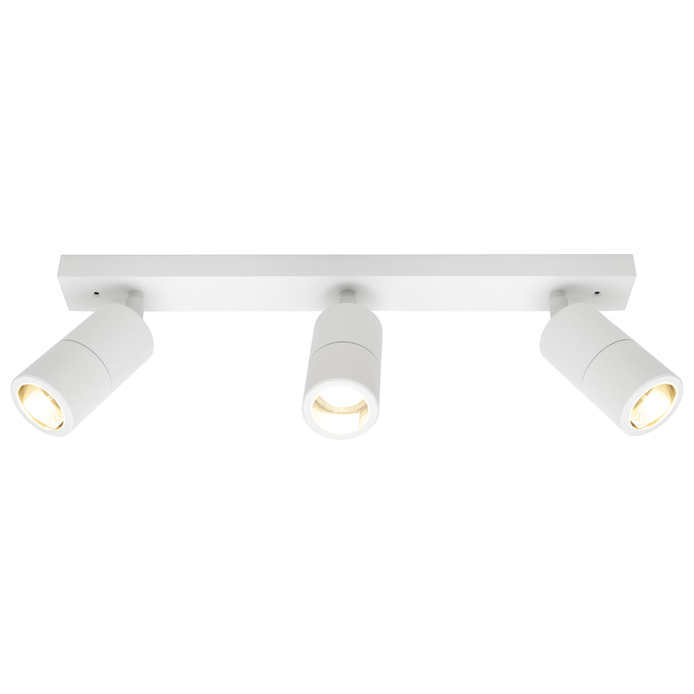 Stockholm Ceiling 3 Spotlights White Metal - STO3RWHT
