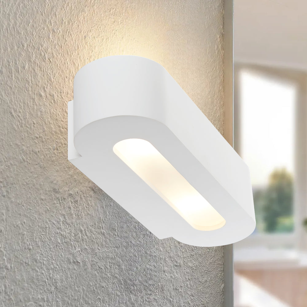 Straton Gypsum Indoor Wall Light White - STRATON WB-WH