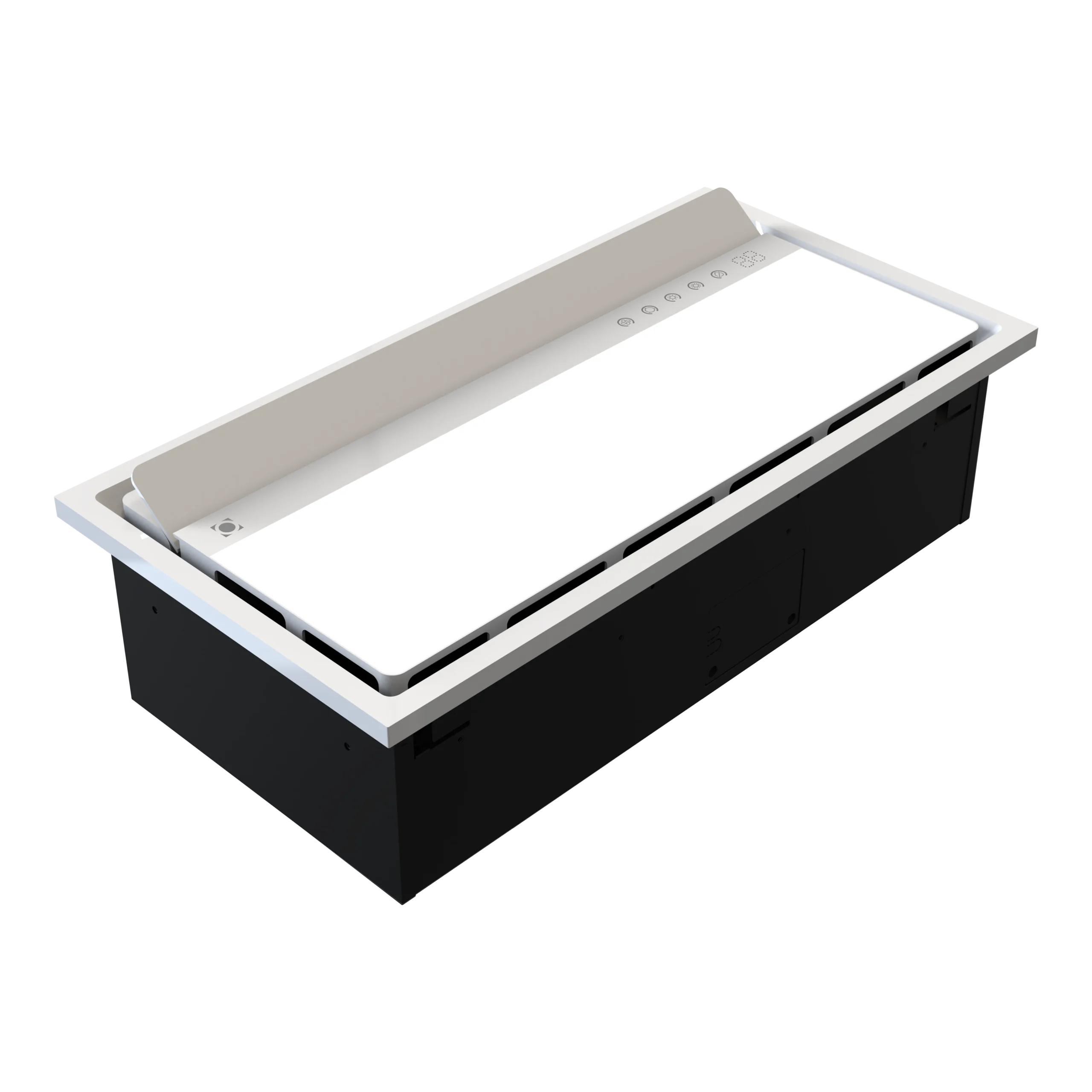 Stream 6 in 1 Premium LED Bathroom Heater 60W Tri Color White - 56083