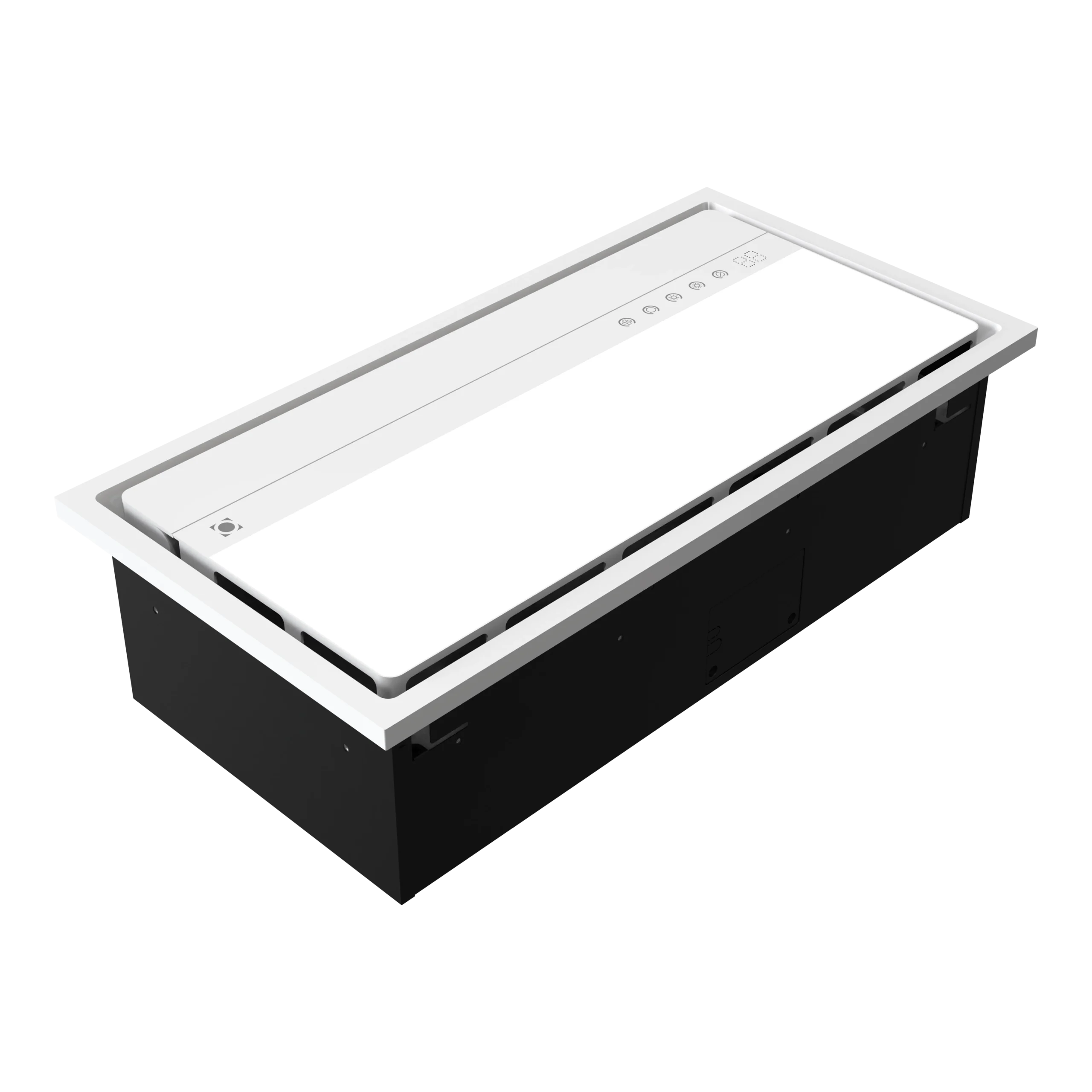 Stream 6 in 1 Premium LED Bathroom Heater 60W Tri Color White - 56083