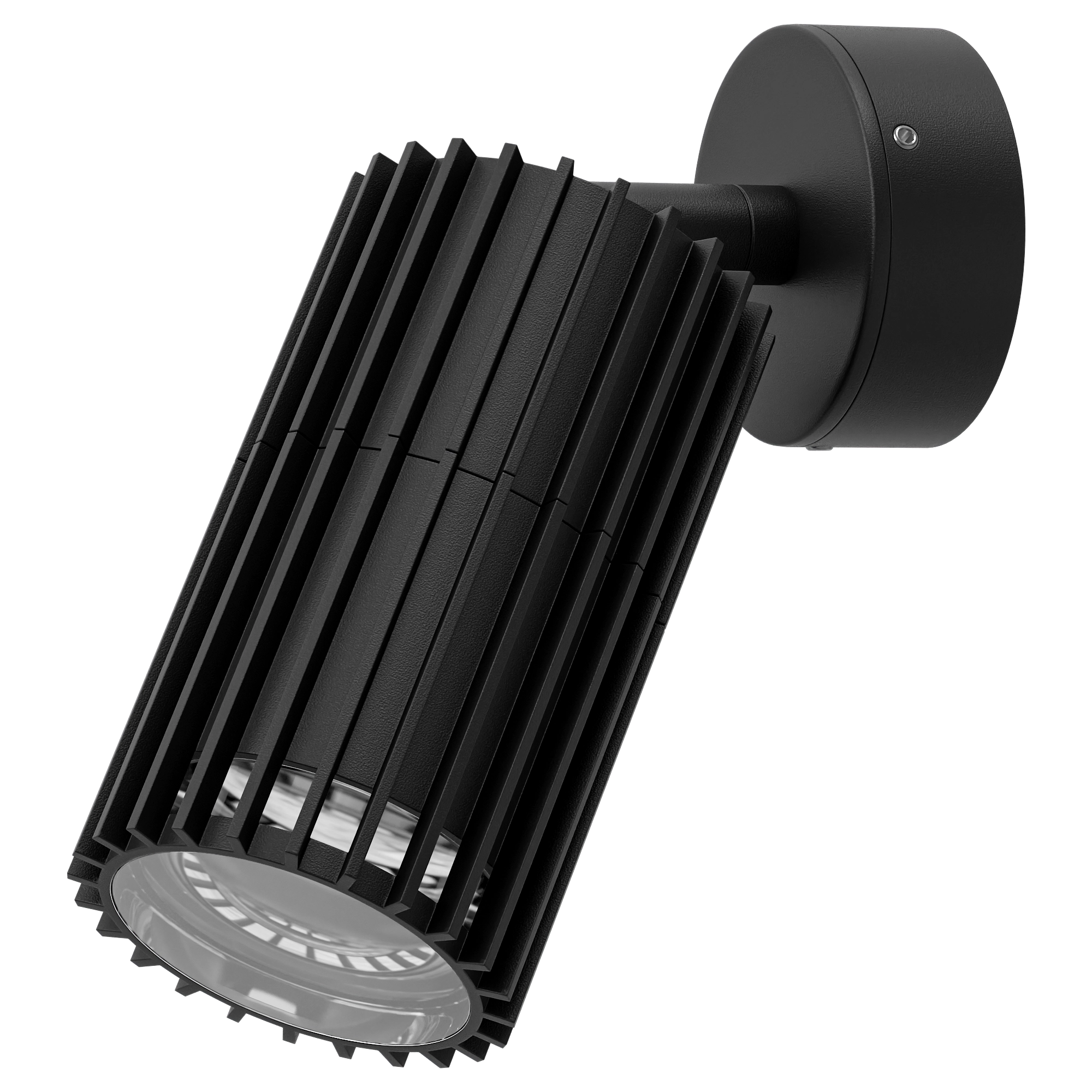 Stria-1 Adjustable Wall Light 12V 6W Black - 11233
