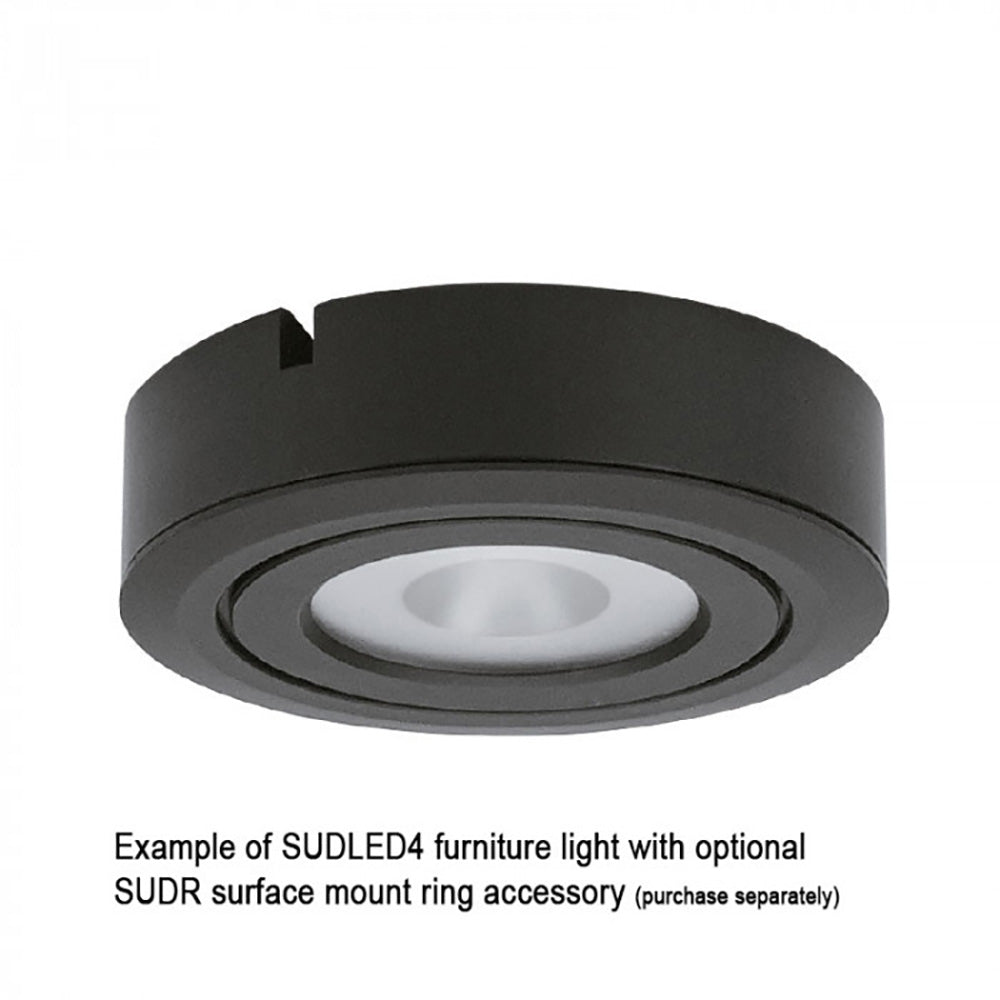 Buy Recessed LED Downlights Australia Recessed LED Downlight 24V Black 3000K - SUDLED4-BL