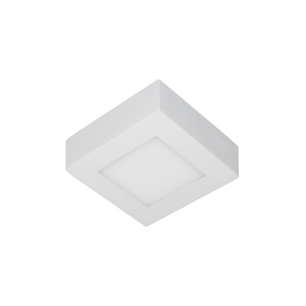 LED Dimmable Surface Mounted Square Oyster Light Tri-CCT 6W - SURFACETRI1S
