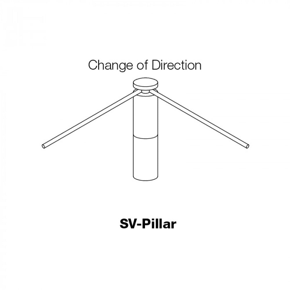 Buy Accessories & More Australia End / Direction Change Mount For Rope Lights - SV-PILLAR