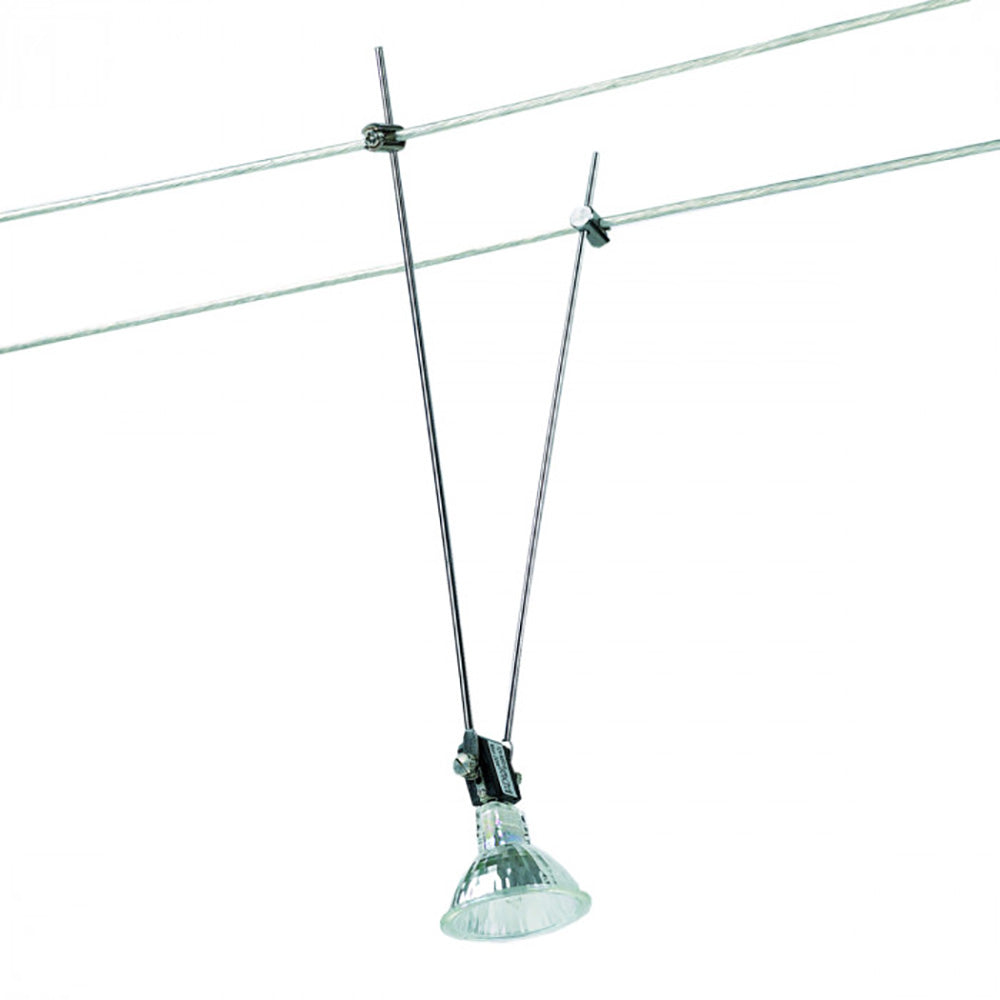 Buy Trapeze Lighting Australia Trapeze Lighting 5 Lights 12V Satin Chrome 3000K - SV-ROPE5-23
