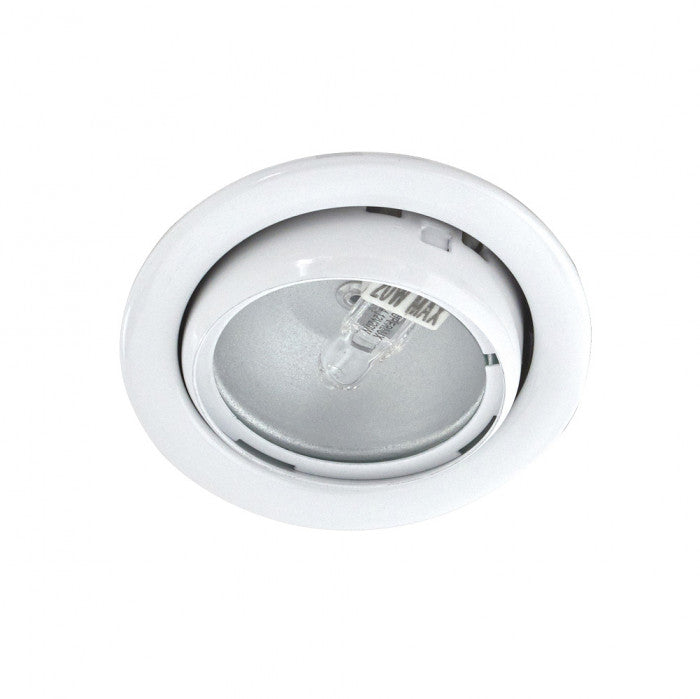 Eyeball Recessed Downlight 12V White 3000K - SVU-13-WH