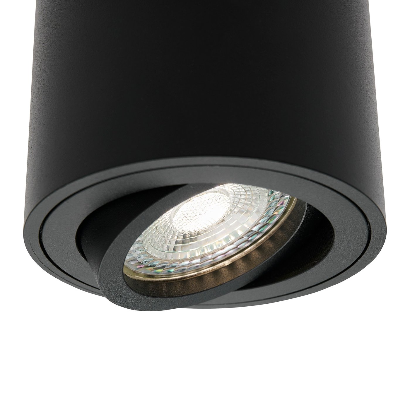 Sabonis Aluminium Surface Mounted Downlight Black - 2410220103