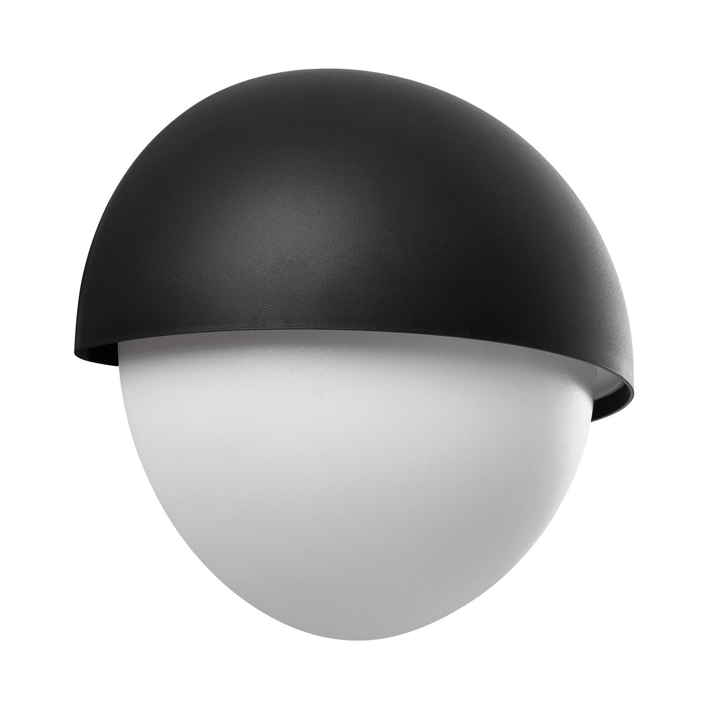 Scorpius Round Plastic Exterior Wall Light Black - 2518401003