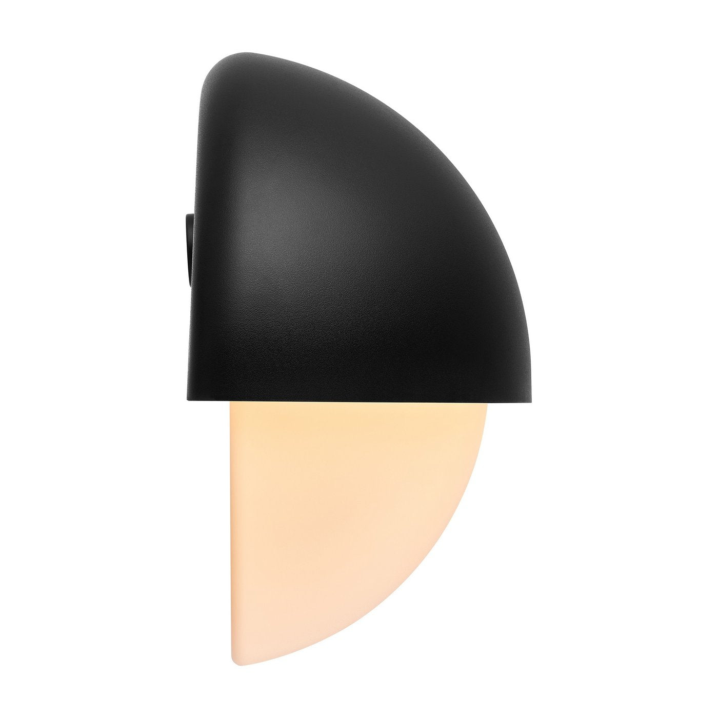 Scorpius Round Plastic Exterior Wall Light Black - 2518401003