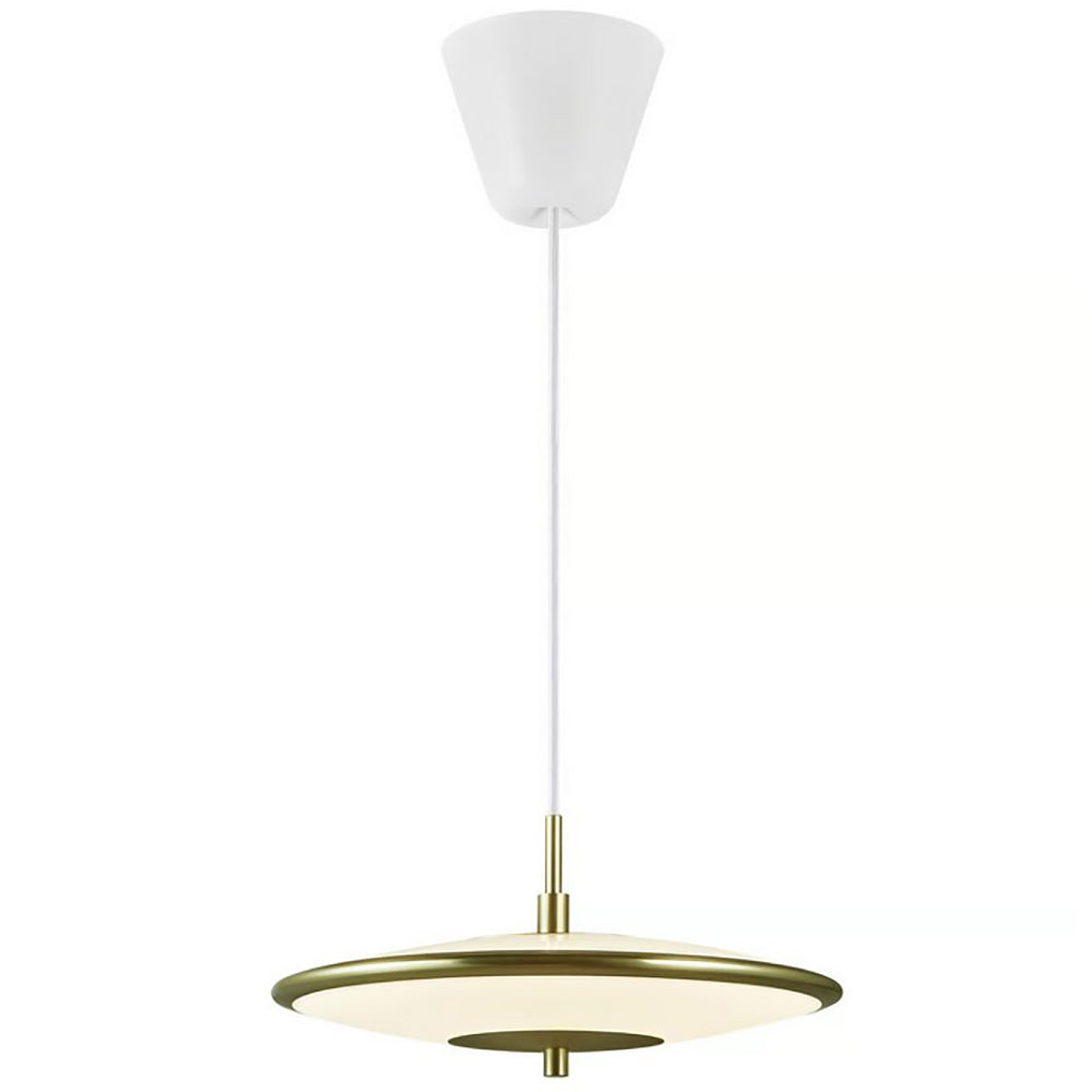 Buy Pendant Lights Australia Blanche Pendant Light W420mm Brass Metal 3000K - 2120773035