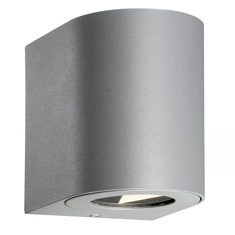 Buy Up / Down Wall Lights Australia Canto Up & Down Wall 2 Lights Grey Aluminium 3000K - 49701010