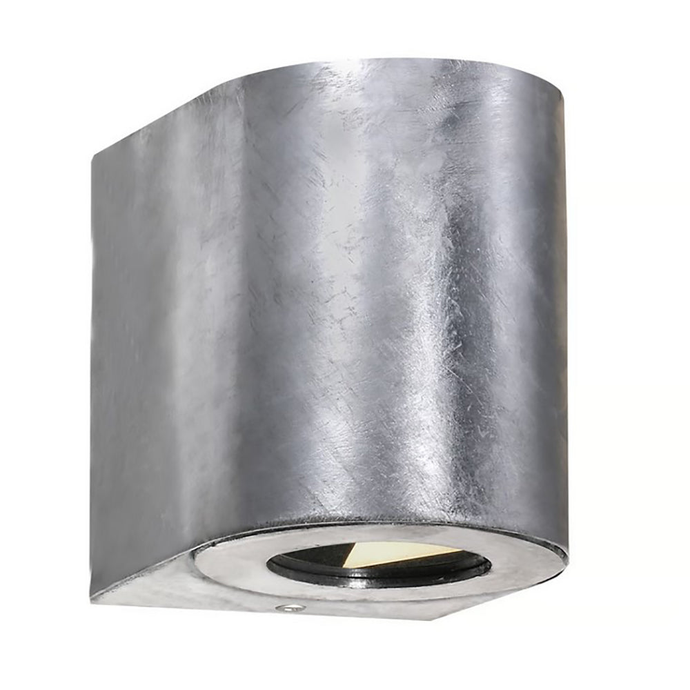 Buy Up / Down Wall Lights Australia Canto Up & Down Wall 2 Lights Galvanized 3000K - 49701031