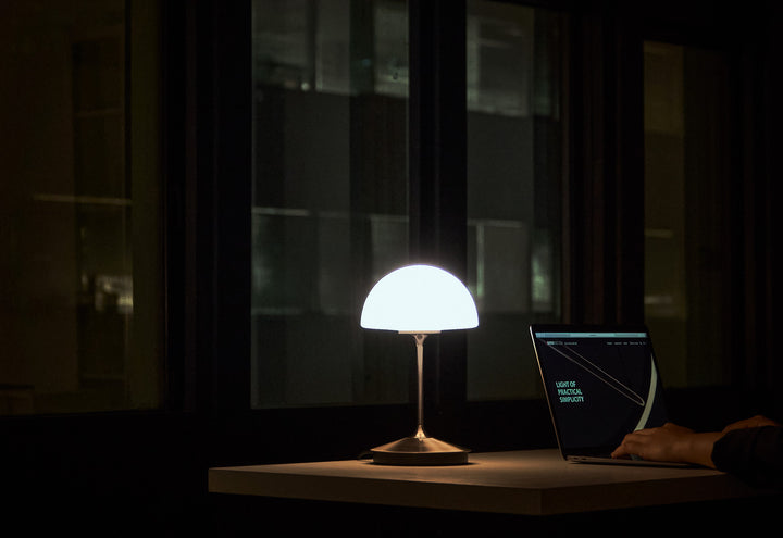 Pensee LED Table Lamp 4.4W 2700K Sand Gold - SE LT/PENSEE/SAND GOLD