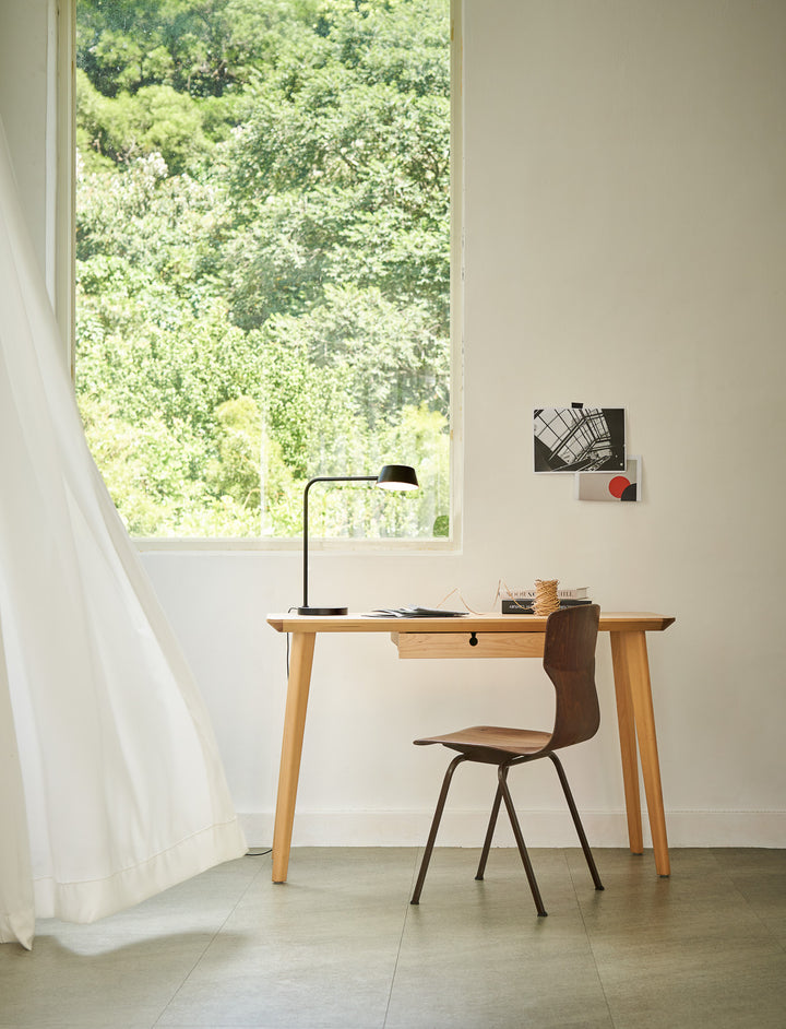 Olo LED Table Lamp 7W 3000K Black & Cocoa - SE LT/OLO/BLACK/COCOA