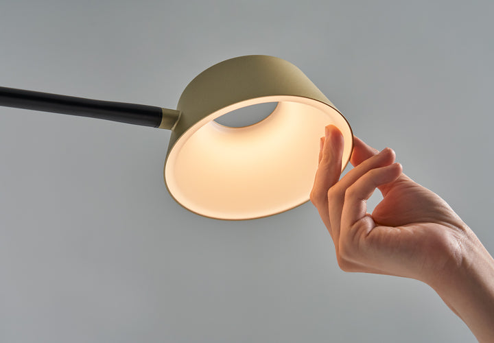 Olo LED Table Lamp 7W 3000K Black & Cocoa - SE LT/OLO/BLACK/COCOA