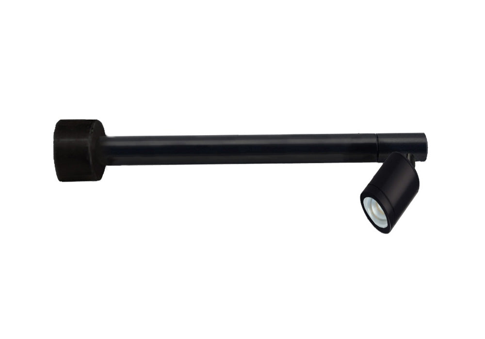 Single Circuit Track Heads Aluminum Light Black - SGNL/R/BK