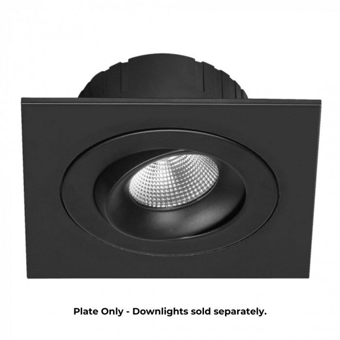 Downlight Frame Black - LDL-PLATE1-BL