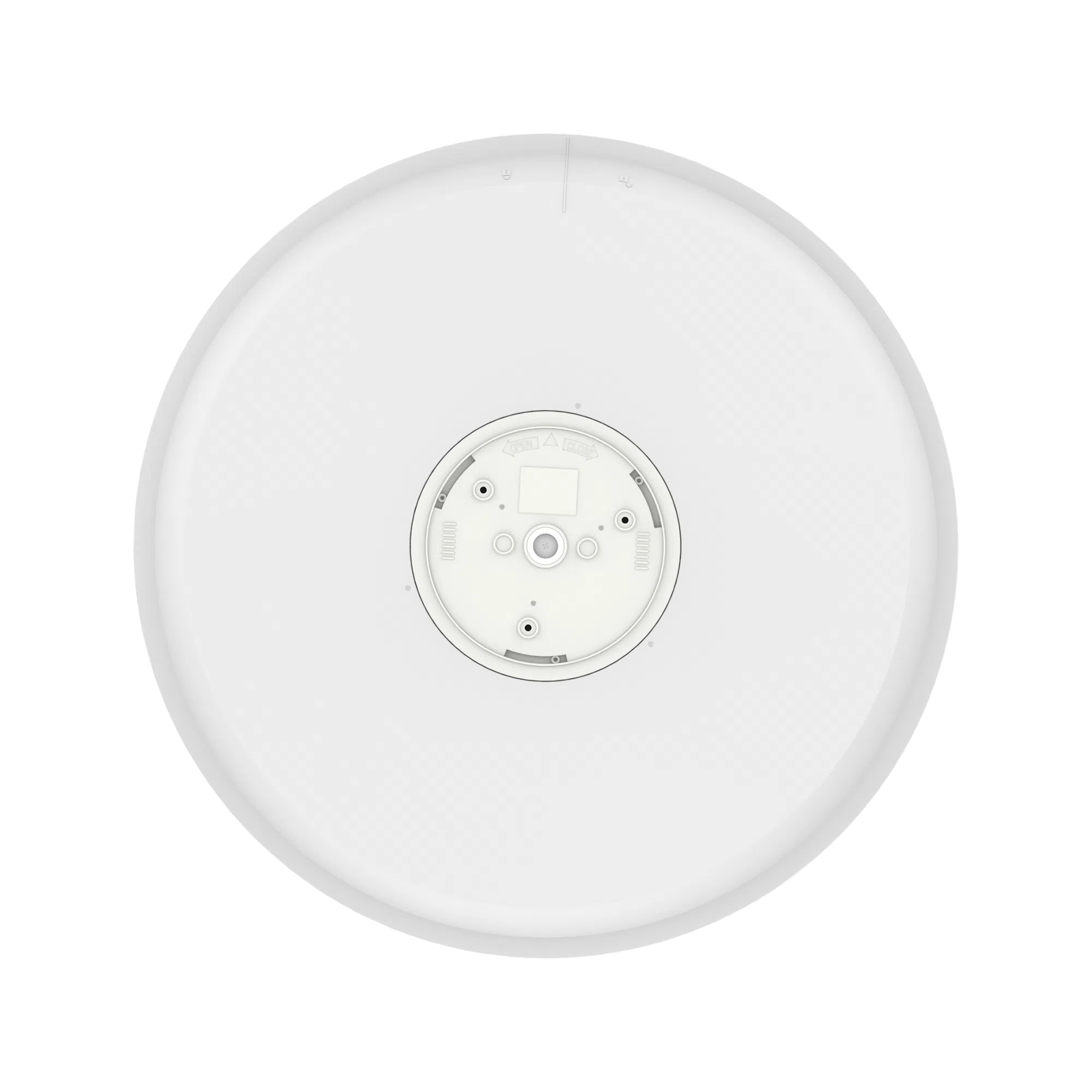 Spectra Dimmable LED Slim Oyster Light 45W TRI Colour Matt White - MLSO45W