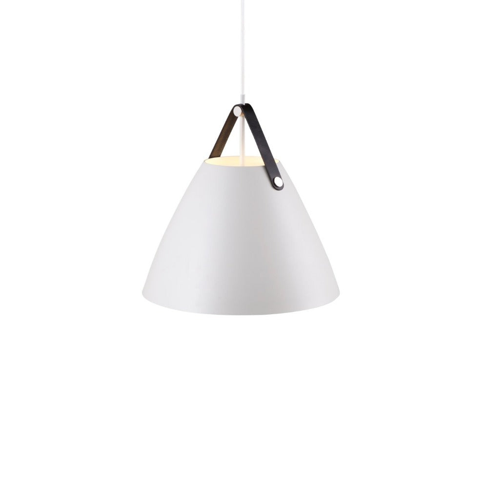 Buy Pendant Lights Australia Strap Pendant Light W360mm White Metal - 84343001