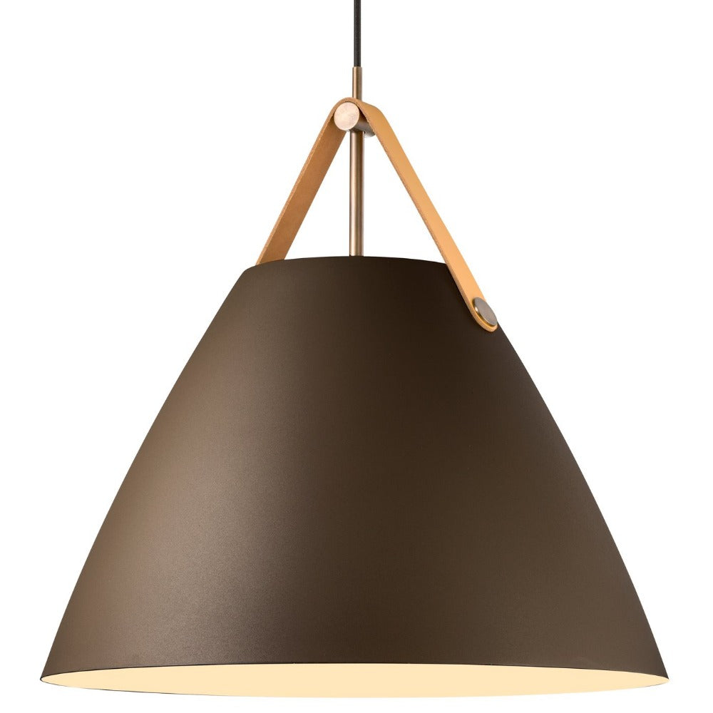 Buy Pendant Lights Australia Strap Pendant Light W480mm Beige Metal - 84353009